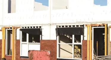 Eengezinshuizen In Aanbouw