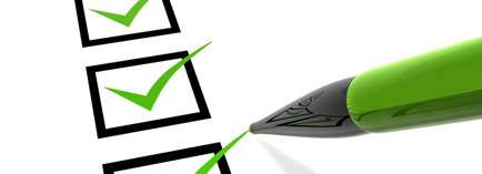 Header afbeelding Checklist Groen